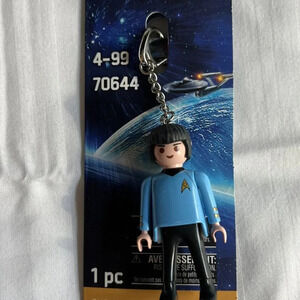 NEW Playmobil 70644 Star Trek Spock Key Chain Collectible